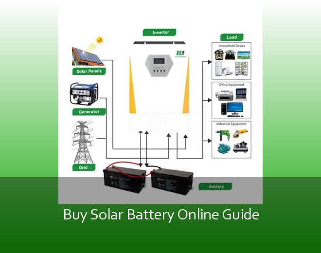 Buy Solar Battery Online Guide